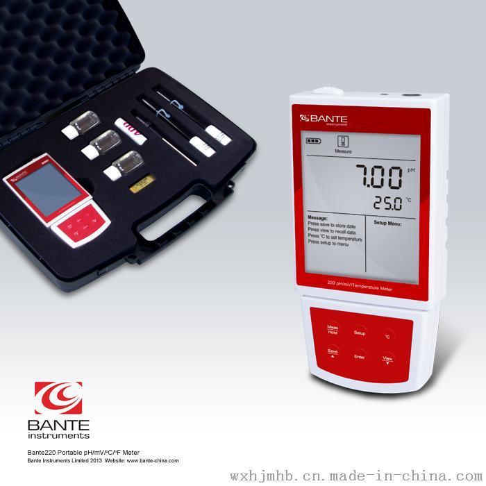 泽钜厂家直销Bante210桌上型pH计